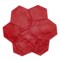 Bonway Bon 12-794 Texture Mat, Random Stone Red, 29" X 29" 12-794 - alternate 1
